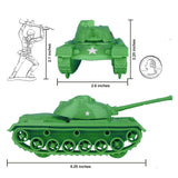 Tim Mee Toy M48 Patton Tank Medium Green Scale