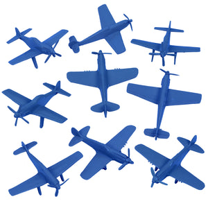 Tim Mee Toy WW2 Fighter Planes Blue Vignette
