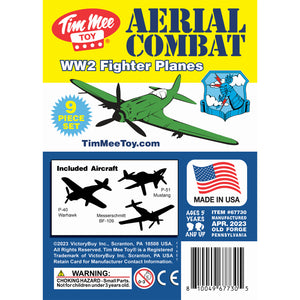 Tim Mee Toy WW2 Fighter Planes Green Insert Art